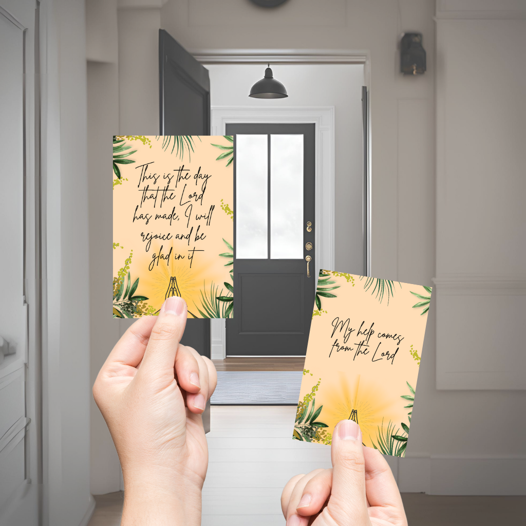 25 Christian Affirmation Cards | Digital Download