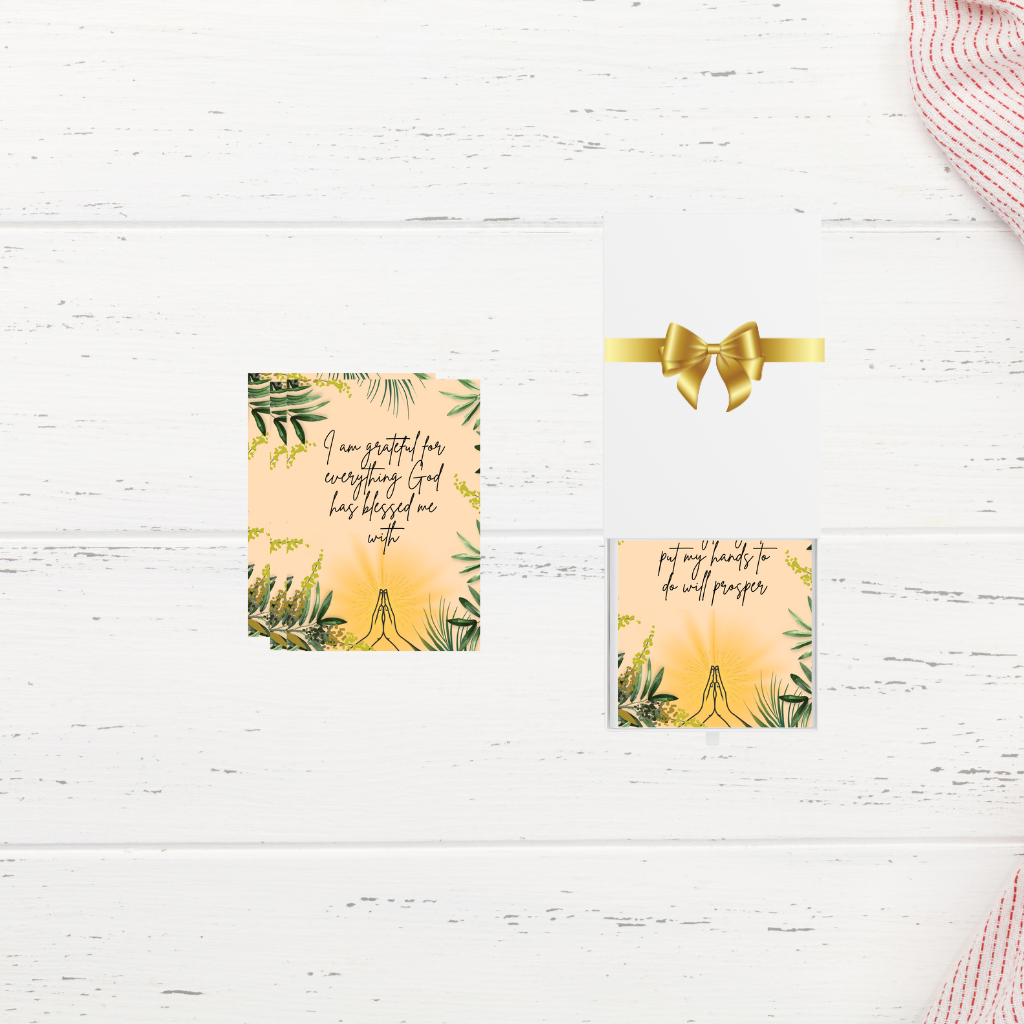 25 Christian Affirmation Cards | Digital Download